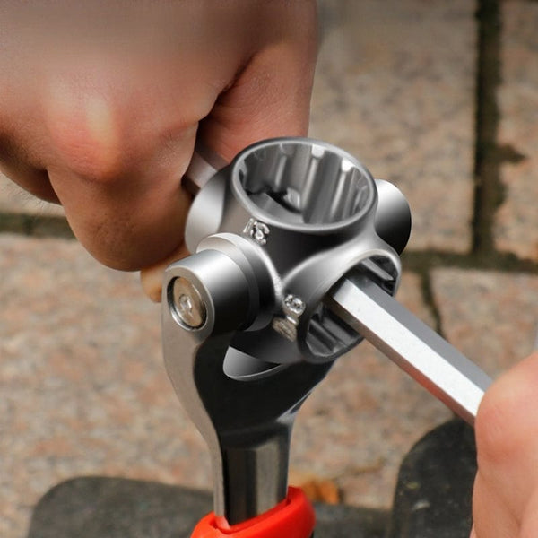 Planet Gates 1pc Spanner Socket Wrench,121.92/132.08 Cm 1 Universal Wrench Socket 360 Degree Rotating Multi-function Wrench Hand Tools Magnet Spanner Auto Repair Tools