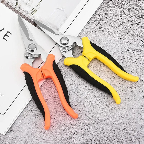 Planet Gates 1PC Stainless Steel Electrician Scissors Multifunction Manually Shears Groove Cutting Wire And Thin steel Plate Hand Tools