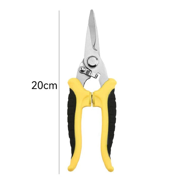 Planet Gates 1PC Stainless Steel Electrician Scissors Multifunction Manually Shears Groove Cutting Wire And Thin steel Plate Hand Tools