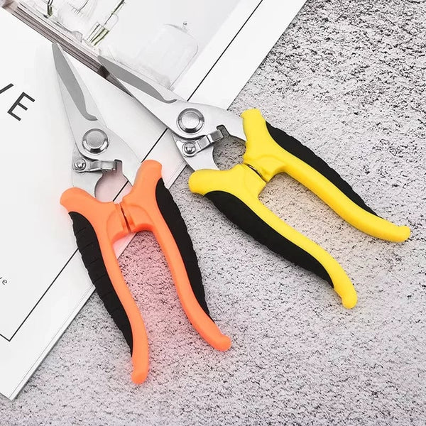 Planet Gates 1PC Stainless Steel Electrician Scissors Multifunction Manually Shears Groove Cutting Wire And Thin steel Plate Hand Tools