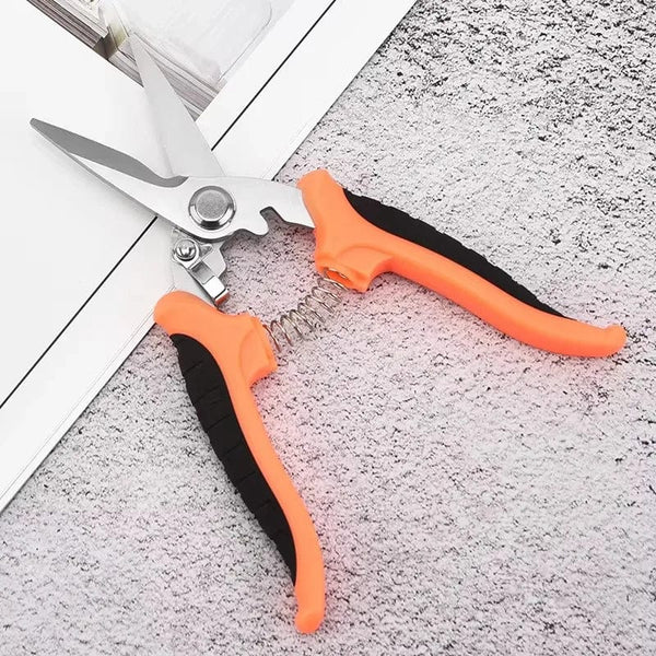 Planet Gates 1PC Stainless Steel Electrician Scissors Multifunction Manually Shears Groove Cutting Wire And Thin steel Plate Hand Tools