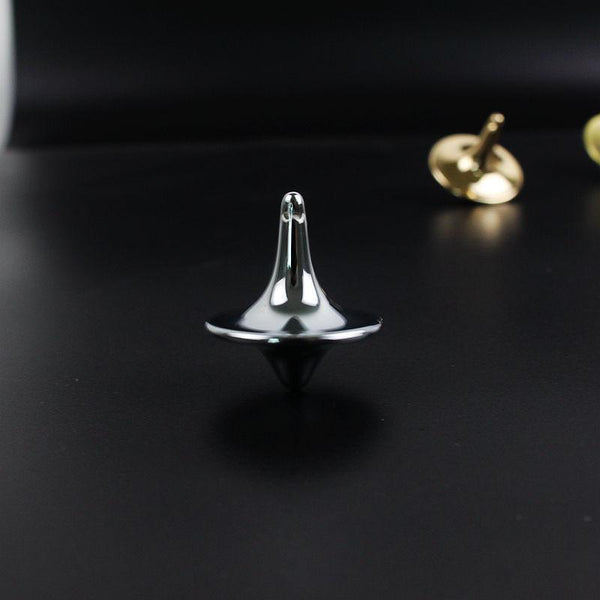 Planet Gates 1pc Stainless Steel Movie Spinning Top - Inception Inspired Gyroscope Toy For Stress Relief And Entertainment