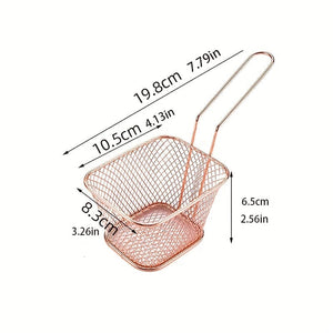 Planet Gates 1pc Stainless Steel Oil Drain Rack - Perfect for French Fries, Frying, and Food Presentation!