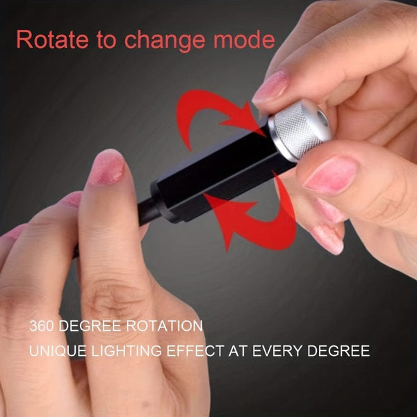 Planet Gates 1pc Star Projector Night Light, USB Car Roof Atmosphere Lights, Portable Adjustable Romantic Interior Car Lights, Portable USB Night Light Decorations For Car, Ceiling, Bedroom