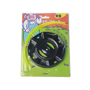 Planet Gates 1pc Steel Lawn Mower Head Free 4 Lines Replacement Gasoline/Lithium Grass Trimmer Head Removal Of Garden Weed Brushcutter Part