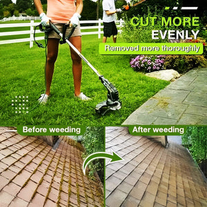 Planet Gates 1pc Steel Wire Grass Trimmer Heads Rounded Edge Weed Trimmer, Cutting Electric Weedeater, Lightweight Grass Trimmer Edger Lawn Tool For Yard And Garden (3/6 Cutter Heads)