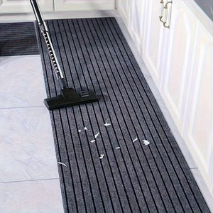 Planet Gates 1pc Striped Door Mat, Water-absorbing Bath Pad, Anti-skid Oil-proof Waterproof Living Room Rug, Washable Carpet, For Living Room Bedroom Bathroom Home Decor Indoor Decor Room Supplies Entrance