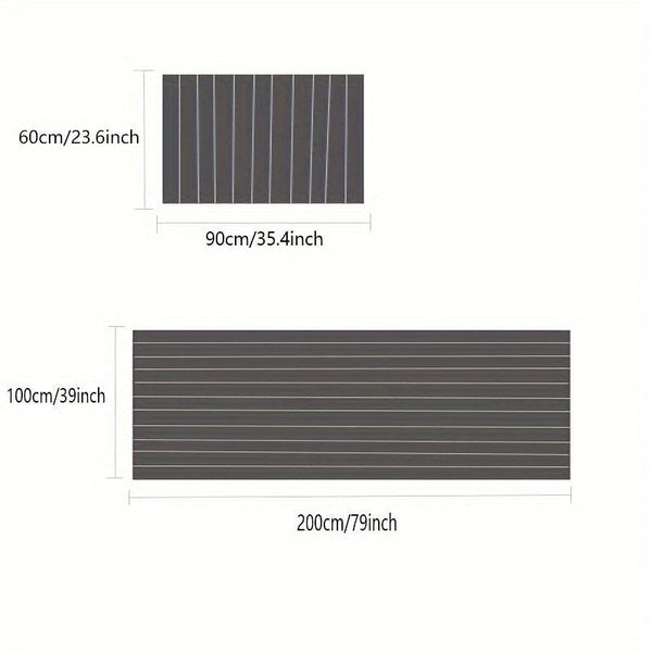 Planet Gates 1pc Striped Door Mat, Water-absorbing Bath Pad, Anti-skid Oil-proof Waterproof Living Room Rug, Washable Carpet, For Living Room Bedroom Bathroom Home Decor Indoor Decor Room Supplies Entrance