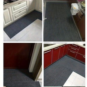 Planet Gates 1pc Striped Door Mat, Water-absorbing Bath Pad, Anti-skid Oil-proof Waterproof Living Room Rug, Washable Carpet, For Living Room Bedroom Bathroom Home Decor Indoor Decor Room Supplies Entrance