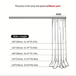 Planet Gates 1pc Sunflowers Print Semi-sheer Curtain With Rod Pocket Top, Light Filtering Voile Drape For Living Room Bedroom Kitchen Cafe Curtains