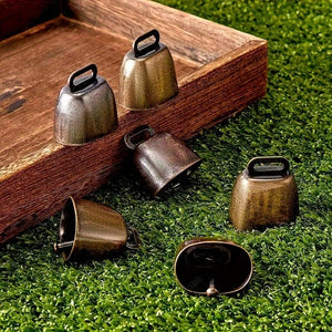 Planet Gates 1pc Super Loud Cow Bell, Sheep Bell, Pet Anti Loss DIY Bell, Wind Bell Pendant, Vintage Metal Cow Bell, Cattle, Horse, Sheep Grazing Bell, Farm Animal Anti Loss Bell, Loud And Crisp Dissemination DIY Accessories