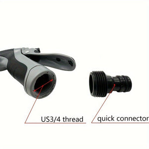 Planet Gates 1pc T8 foam water gun 1pc Portable High-Pressure Water Gun, Car Washer Garden Spray Hose, Car, Home, Garden Spray Foam Nozzle, For Europe And America