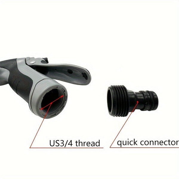 Planet Gates 1pc T8 foam water gun 1pc Portable High-Pressure Water Gun, Car Washer Garden Spray Hose, Car, Home, Garden Spray Foam Nozzle, For Europe And America