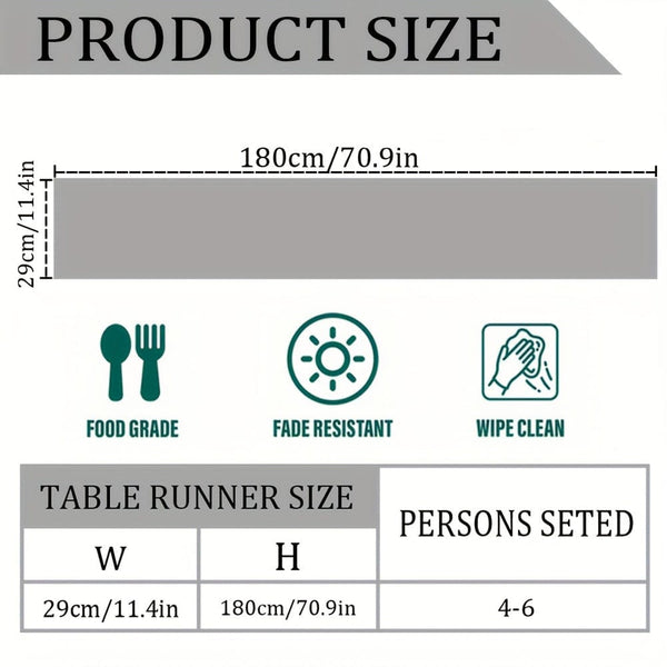 Planet Gates 1pc-Table Runner 1pc, Table Runner, The Road Of Ladybug Love Dot Texture On The Dining Table, Wedding Decoration, Desktop, Festival Party Table Cloth, Home Party Decoration Home Party Indoor Decor, Party Tableware Supplies