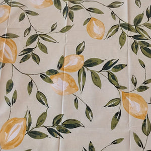 Planet Gates 1pc Tablecloth, Lemon Tree Flower Nordic Style PVC Waterproof And Oil-proof Tablecloth, Dust-proof Decorative Cloth, Tablecloth For Living Room, Coffee Table