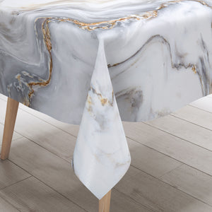 Planet Gates 1pc tablecloth, waterproof and oil-proof rectangular table coffee table cloth, table cover, machine made, wedding table decoration, home decoration, for picnic, camping, wedding, birthday party