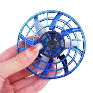 Planet Gates 1pc Teenager Flying Spinner UFO Boomerang Mini Drone Magic Levitation Light-emitting Gyroscope Induction Decompression Toys