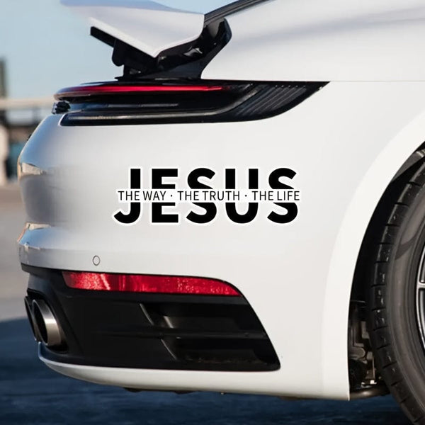 Planet Gates 1pc The Truth Christian Vinyl Stickers Car Stickers Truck Laptop Motorcycle Skateboard Window Bumper Stickers