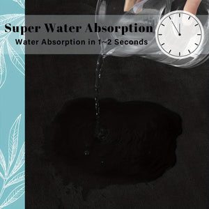 Planet Gates 1pc Thickened Bathroom Rug, Super Non-slip Bathroom Floor Mat, Machine Washable Resistant Floor Mat, Bathroom Anti-skid Mat, Bathroom Doormat, Bedroom Carpet, Floor Mat For Bathroom