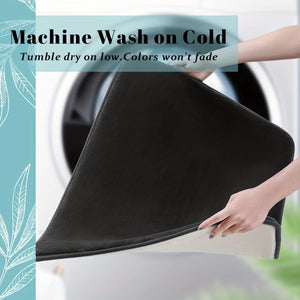 Planet Gates 1pc Thickened Bathroom Rug, Super Non-slip Bathroom Floor Mat, Machine Washable Resistant Floor Mat, Bathroom Anti-skid Mat, Bathroom Doormat, Bedroom Carpet, Floor Mat For Bathroom