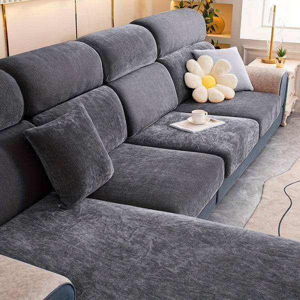 Planet Gates 1pc Thickened Sofa Slipcover Furniture Protector For Bedroom Office Living Room Home Decor Couch Cover