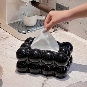 Planet Gates 1pc, Tissue Box Holder, Desktop Tissue Holder, Tissue Box Cover, Cloud Shaped Tissue Box, Decorative Tissue Holder, Creative Tissue Box For Home Kitchen Bedroom Living Room Dining Room, Plastic Home Storage Box