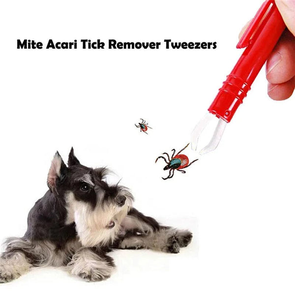 Planet Gates 1pc Tweezers Mite Anti Dog Ticks And Fleas Flea Tick Tweezers Clip Remover Rabbit Flea Removing Ticks Tool Hair Groom Care Tools