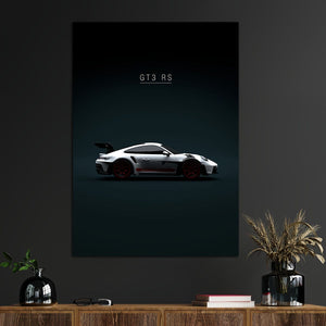Planet Gates 1pc Unframed Canvas Poster, Modern Art, GT3 RS Car Poster, For Bedroom Living Room Corridor, Wall Art, Wall Decor, Winter Decor, Room Decoration