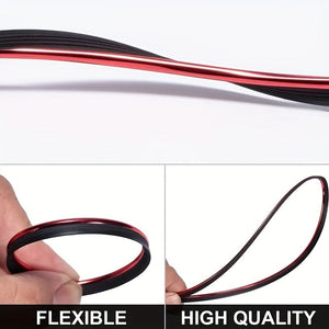 Planet Gates 1pc Universal Car Mold Decoration Flexible Strip 16ft/ 5m PVC With Interior Car Decoration Strip Dashboard Door Car Styling