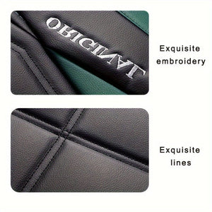 Planet Gates 1pc Universal Car Seat Covers PU Leather Seat Covers Cushion Car Seat Protector Mat For Sedan SUV Car Accessories (Only 1 Front Seat Cover)