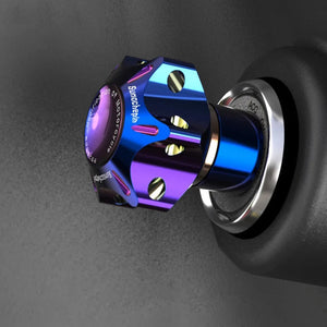 Planet Gates 1PC Universal CNC Car Motorcycle Key Head Aluminum Alloy Titanium Burn Hexagon Key Bit Tip Auto Decoration Accessories