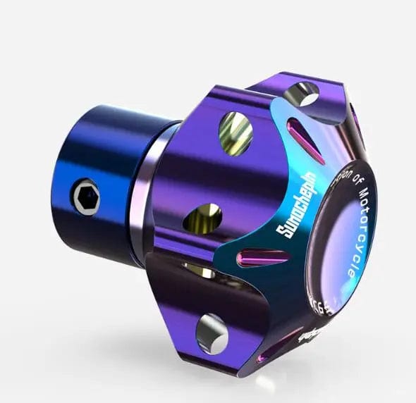 Planet Gates 1PC Universal CNC Car Motorcycle Key Head Aluminum Alloy Titanium Burn Hexagon Key Bit Tip Auto Decoration Accessories