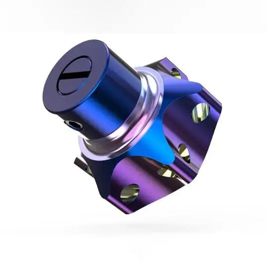 Planet Gates 1PC Universal CNC Car Motorcycle Key Head Aluminum Alloy Titanium Burn Hexagon Key Bit Tip Auto Decoration Accessories