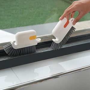 Planet Gates 1pc Universal Small Gap Cleaning Brush - Perfect For Door Tracks & Window Frames - Cleaning Supplies & Tools