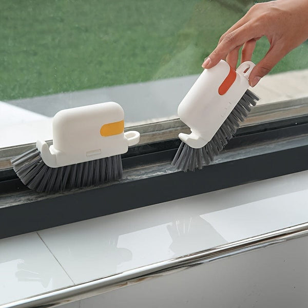 Planet Gates 1pc Universal Small Gap Cleaning Brush - Perfect For Door Tracks & Window Frames - Cleaning Supplies & Tools
