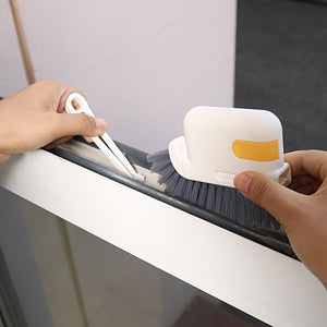 Planet Gates 1pc Universal Small Gap Cleaning Brush - Perfect For Door Tracks & Window Frames - Cleaning Supplies & Tools