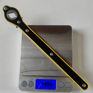 Planet Gates 1pc Upgrade Your Car Repair Toolkit With This Universal Jack Ratchet Wrench - Labor-Saving & Dual Purpose