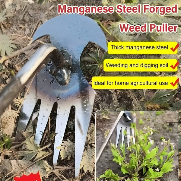 Planet Gates 1pc, Upgrade Your Garden With This Premium Manganese Steel Weeder Tool - Uproot Weeds With Ease, Garden Tool Supplies