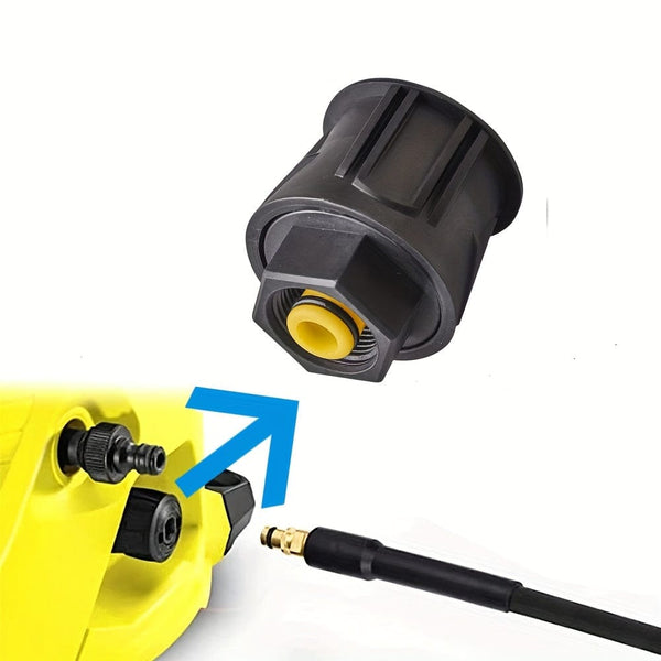 Planet Gates 1pc Upgrade Your Pressure Washer with 1pc High Pressure Quick-Fitting Adapter - Compatible with K2-K7 Series Hoses & M22 14mm Female Fitting