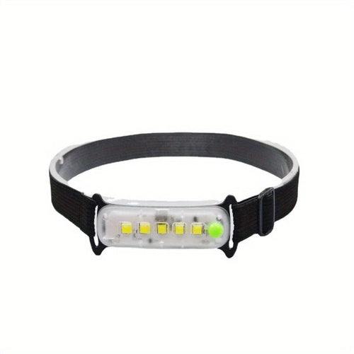 Planet Gates 1pc Upgraded Version Rechargeable Mini Headlamp USB Outdoor Fishing Lights Waterproof Camping Lamp Work Light