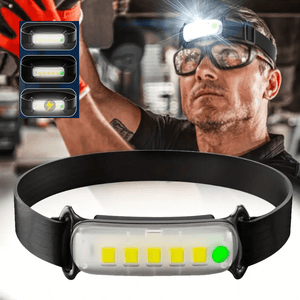 Planet Gates 1pc Upgraded Version Rechargeable Mini Headlamp USB Outdoor Fishing Lights Waterproof Camping Lamp Work Light