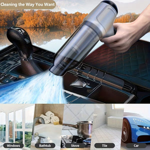 Planet Gates 1pc Vacuum Cleaner, High Suction Handheld Wireless VacuumCleaner, Compressed Air Dust Collector For Office KeyboardCleaner, Car Mini Vacuum Cleaner