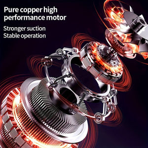 Planet Gates 1pc Vacuum Cleaner, High Suction Handheld Wireless VacuumCleaner, Compressed Air Dust Collector For Office KeyboardCleaner, Car Mini Vacuum Cleaner