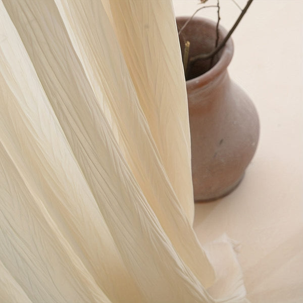 Planet Gates 1pc Velvet Window Sheer Curtain Suitable For Living Room, Bedroom, Kitchen, Bathroom, Home Decor, Room Decor