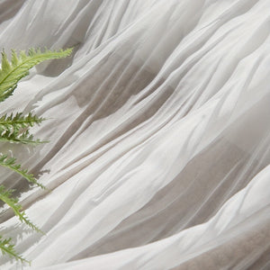 Planet Gates 1pc Velvet Window Sheer Curtain Suitable For Living Room, Bedroom, Kitchen, Bathroom, Home Decor, Room Decor