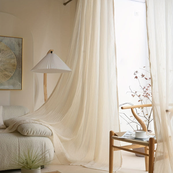 Planet Gates 1pc Velvet Window Sheer Curtain Suitable For Living Room, Bedroom, Kitchen, Bathroom, Home Decor, Room Decor