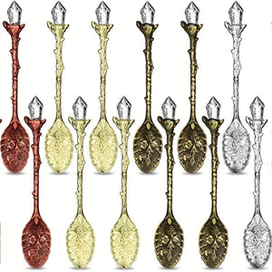 Planet Gates 1pc Vintage Style Coffee Spoon, Dessert Spoon, Ice Cream Spoon