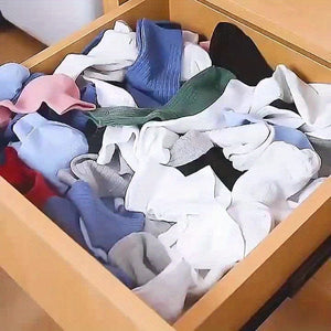 Planet Gates 1pc Wardrobe Drawer Clothes Organizer, Trousers Clothes Jeans Storage Box, Wardrobe Clothes Organizer Case, Underwear Bras Socks Sorting Box, Bedroom Accessories