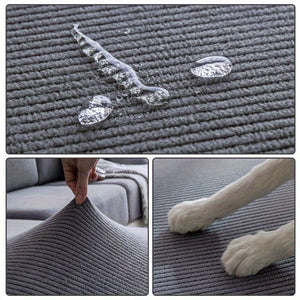 Planet Gates 1pc Waterproof Elastic Four Seasons Universal Stretch Sofa Cover, Simple Modern Style Non-slip Sofa Slipcover, Living Room Sofa Protector Couch Cover Suitable For Office Home Decor