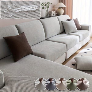 Planet Gates 1pc Waterproof Elastic Four Seasons Universal Stretch Sofa Cover, Simple Modern Style Non-slip Sofa Slipcover, Living Room Sofa Protector Couch Cover Suitable For Office Home Decor